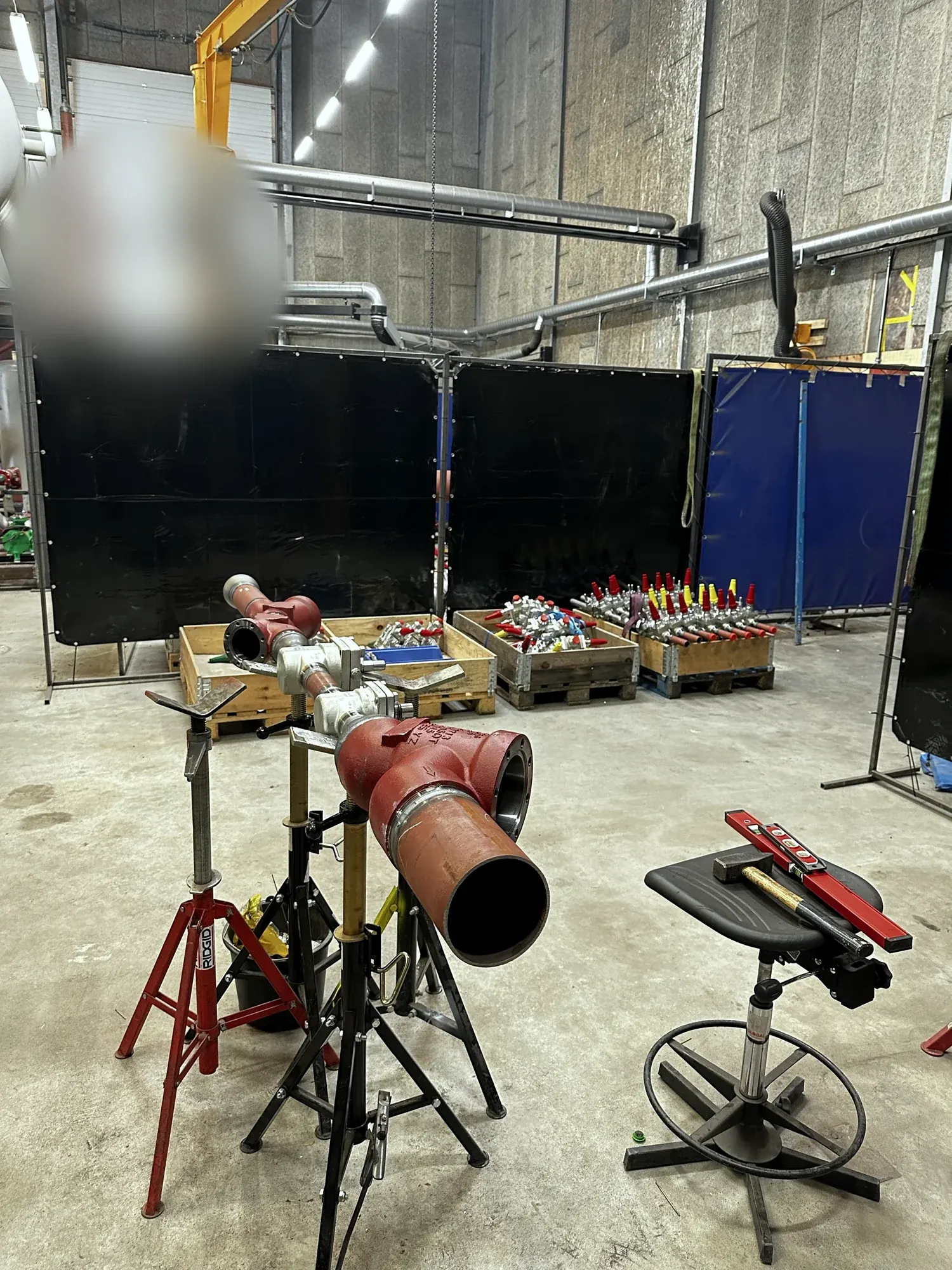 Denmark — Black-Steel Piping Welding & Workshop Prefabrication — Denmark · detail
